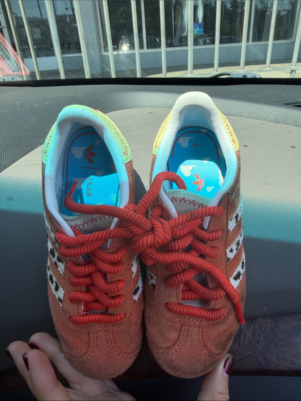 Toy Story x Adidas Gazelle Jessie Sneakers - rare & sold out!!! Size toddler 11